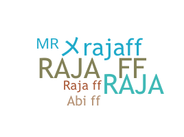 暱稱 - RajaFf