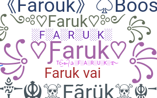 暱稱 - Faruk