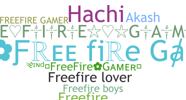 暱稱 - Freefiregamer