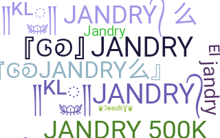 暱稱 - JANDRY
