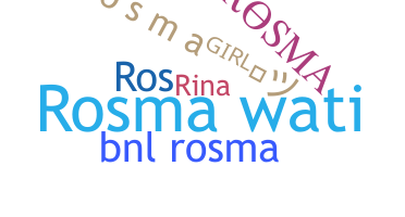 暱稱 - Rosma