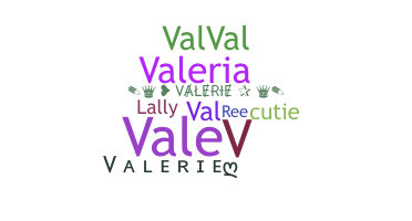 暱稱 - Valerie