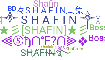 暱稱 - shafin