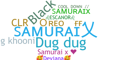 暱稱 - SamuraiX