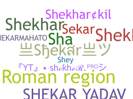 暱稱 - Shekar