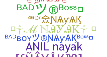 暱稱 - Nayak
