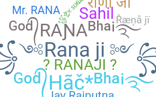 暱稱 - Ranaji