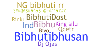 暱稱 - Bibhuti
