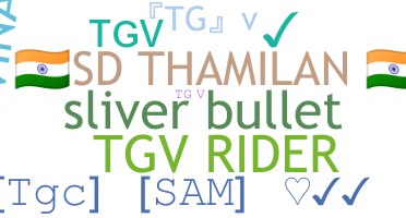 暱稱 - TGV