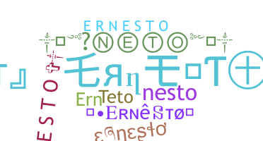 暱稱 - Ernesto