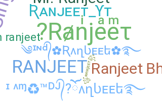 暱稱 - Ranjeet
