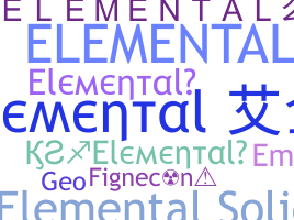 暱稱 - Elemental