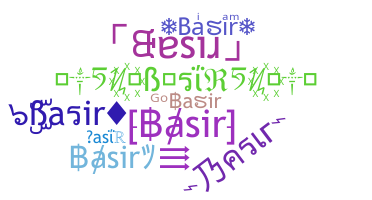 暱稱 - Basir