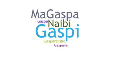 暱稱 - Gaspar