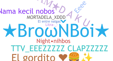 暱稱 - BrownBoi