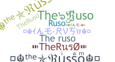 暱稱 - theRuso