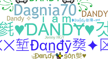暱稱 - Dandy