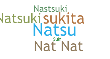 暱稱 - natsuki