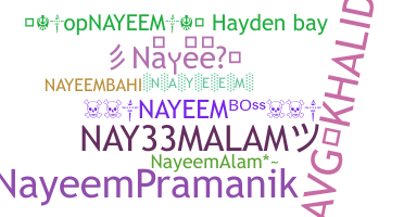 暱稱 - Nayeem