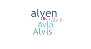 暱稱 - alva
