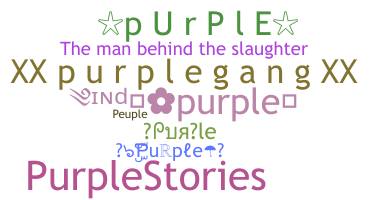 暱稱 - Purple