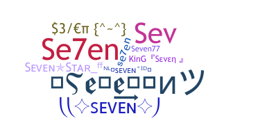 暱稱 - Seven