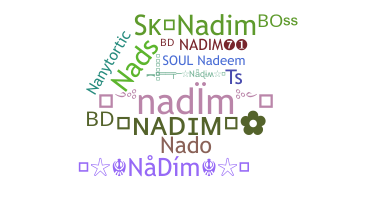 暱稱 - Nadim