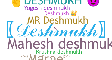 暱稱 - Deshmukh