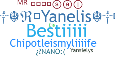 暱稱 - Yanelis