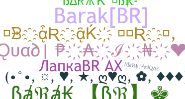 暱稱 - BarakBR