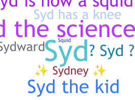 暱稱 - Sydney
