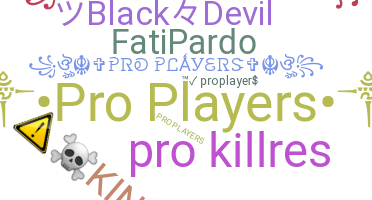 暱稱 - ProPlayers