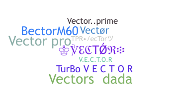 暱稱 - Vector