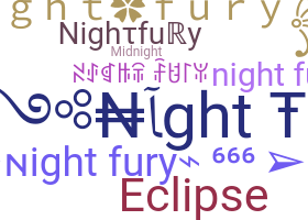 暱稱 - nightfury