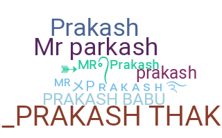 暱稱 - MrPrakash