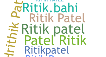 暱稱 - RitikPatel
