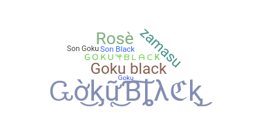 暱稱 - GokuBlack
