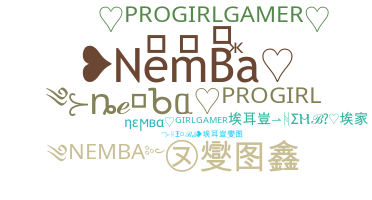 暱稱 - Nemba