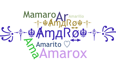 暱稱 - Amaro