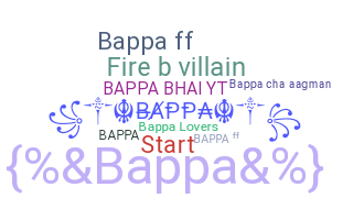 暱稱 - Bappa