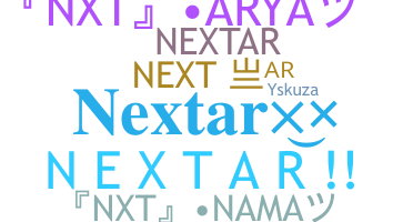 暱稱 - Nextar