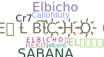 暱稱 - elbicho