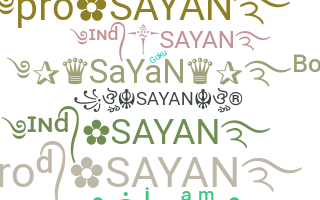 暱稱 - Sayan