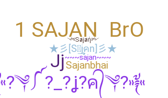 暱稱 - Sajan