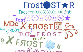 暱稱 - Frost