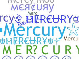 暱稱 - Mercury