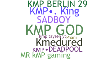 暱稱 - KMP