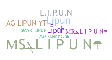暱稱 - lipun
