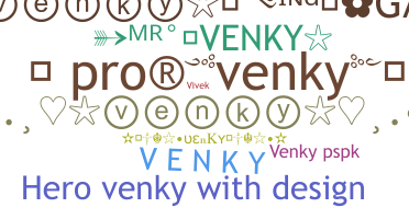 暱稱 - Venky