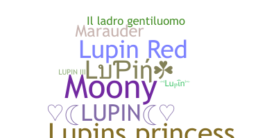 暱稱 - Lupin